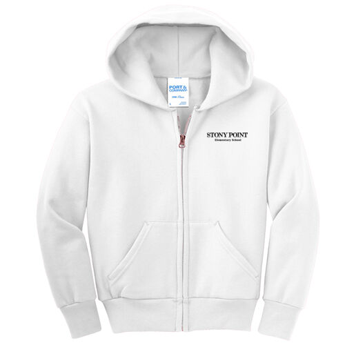 LC - Youth Core Fleece Full Zip Hooded Sweatshirt Thumbnail
